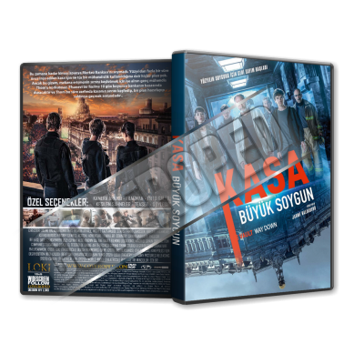 Kasa Büyük Soygun - Way Down - 2021 Türkçe Dvd Cover Tasarımı